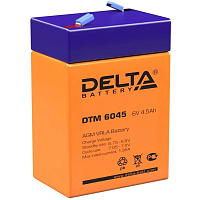Батарея для ИБП Delta DTM 6045 6 В 4.5 Ач фото Батарея для ИБП Delta DTM 6045 6 В 4.5 Ач