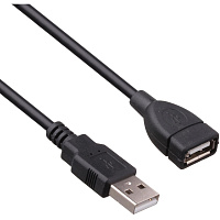 Удлинитель ExeGate USB A - USB A 1.8 метра (EX138943RUS) фото Удлинитель ExeGate USB A - USB A 1.8 метра (EX138943RUS)