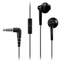 Наушники Panasonic RP-TCM55GC-K черные фото Наушники Panasonic RP-TCM55GC-K черные
