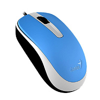 Мышь проводная Genius DX-120 голубая (31010010402) фото Мышь проводная Genius DX-120 голубая (31010010402)