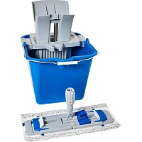 Комплект для уборки Росмоп PRO-20 (ведро 20 л с отжимом, держатель МОПа, МОП)