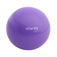 Медбол Starfit GB-703 5 кг фиолетовый фото Медбол Starfit GB-703 5 кг фиолетовый