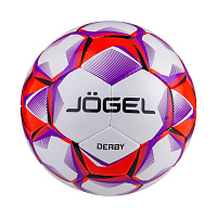 Мяч футбольный Jоgel Derby №5 разноцветный фото Мяч футбольный Jоgel Derby №5 разноцветный