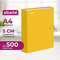 Папка архивная на 2-х завязках Attache Bright Сolours А4 50 мм (220х305 мм) картон/ламинированная бумага до 500 листов фото Папка архивная на 2-х завязках Attache Bright Сolours А4 50 мм (220х305 мм) картон/ламинированная бумага до 500 листов