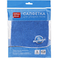 Салфетка для мытья пола OfficeClean "Премиум", микрофибра, 50*60см, индивид. упаковка фото Салфетка для мытья пола OfficeClean "Премиум", микрофибра, 50*60см, индивид. упаковка