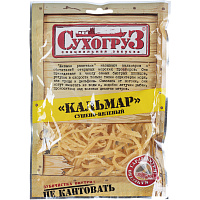 Кальмар Сухогруз сушеный 70 г фото Кальмар Сухогруз сушеный 70 г