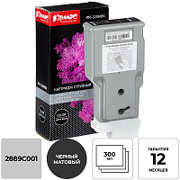 Картридж струйный Комус PFI-320MBK 2889C001 для Canon черный матовый совместимый повышенной емкости фото Картридж струйный Комус PFI-320MBK 2889C001 для Canon черный матовый совместимый повышенной емкости