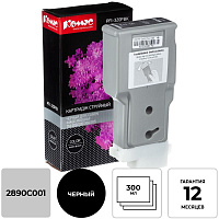 Картридж струйный Комус PFI-320BK 2890C001 для Canon черный совместимый повышенной емкости фото Картридж струйный Комус PFI-320BK 2890C001 для Canon черный совместимый повышенной емкости