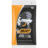 Бритва одноразовая Bic Metal (10 штук в упаковке) фото Бритва одноразовая Bic Metal (10 штук в упаковке)