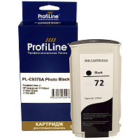 Картридж струйный ProfiLine 72 C9370A для HP черный совместимый фото Картридж струйный ProfiLine 72 C9370A для HP черный совместимый