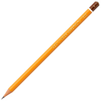 Карандаш чернографитный деревянный F Koh-I-Noor заточенный шестигранный фото Карандаш чернографитный деревянный F Koh-I-Noor заточенный шестигранный