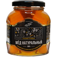 Мед Медовые Вечера Разнотравье 500 г фото Мед Медовые Вечера Разнотравье 500 г