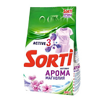Порошок стиральный автомат Sorti Арома Магнолия 6 кг фото Порошок стиральный автомат Sorti Арома Магнолия 6 кг