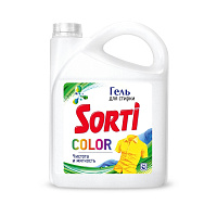Гель для стирки Sorti Color 4800 г фото Гель для стирки Sorti Color 4800 г