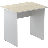 Стол прямой Easy Standard (дуб светлый/серый, 800х600х740 мм) фото Стол прямой Easy Standard (дуб светлый/серый, 800х600х740 мм)