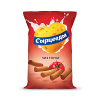 Снеки Сырцееды Сыр копченый томат 23 г фото Снеки Сырцееды Сыр копченый томат 23 г