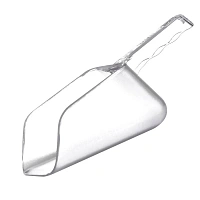 Совок бакалейный для сыпуч.прод., прозрач. пластик, V=1920гр (64oz), кт1180