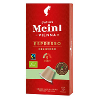 Кофе в капсулах для кофемашин Julius Meinl Espresso Delizioso (10 штук в упаковке) фото Кофе в капсулах для кофемашин Julius Meinl Espresso Delizioso (10 штук в упаковке)
