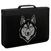 Папка на молнии BRAUBERG А4 с ручкой, с органайзером, 1 отделение, "Husky", 271450 фото Папка на молнии BRAUBERG А4 с ручкой, с органайзером, 1 отделение, "Husky", 271450