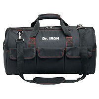 Сумка для инструмента с ремнем 50х23х30 Dr.IRON (DR1027) фото Сумка для инструмента с ремнем 50х23х30 Dr.IRON (DR1027)