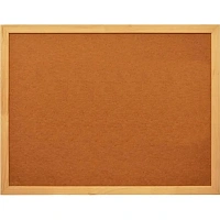 Доска пробковая 60x90 см Attache (Attache Economy) деревянная рамка навесное крепление