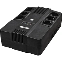ИБП Powerman Brick 800, линейно-интеракт, 800ВА/480Вт, 3+3 EURO, RJ45/RJ11 фото ИБП Powerman Brick 800, линейно-интеракт, 800ВА/480Вт, 3+3 EURO, RJ45/RJ11