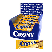 Батончики мюсли Crony Банан и шоколад (12 штук по 50 г) фото Батончики мюсли Crony Банан и шоколад (12 штук по 50 г)