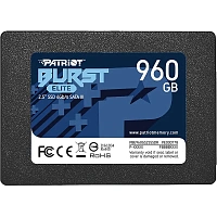 SSD накопитель Patriot Memory Burst Elite 960 ГБ (PBE960GS25SSDR) фото SSD накопитель Patriot Memory Burst Elite 960 ГБ (PBE960GS25SSDR)