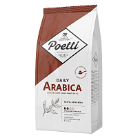 Кофе молотый Poetti Daily Arabica 250 г (пакет) фото Кофе молотый Poetti Daily Arabica 250 г (пакет)