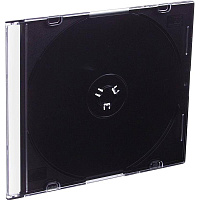 Бокс (коробка) для CD/DVD CMC Slim Case CDB-sl 200 штук в упаковке фото Бокс (коробка) для CD/DVD CMC Slim Case CDB-sl 200 штук в упаковке