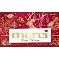 Шоколадные конфеты Merci Новогодние ассорти 400 г