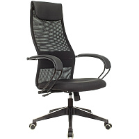 Кресло для руководителя Easy Chair 655 LT TTW черное (сетка/ткань, пластик) фото Кресло для руководителя Easy Chair 655 LT TTW черное (сетка/ткань, пластик)