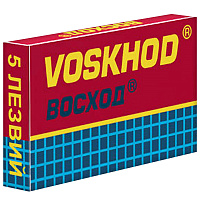 Сменные лезвия для бритья Rapira Voskhod (5 штук в упаковке) фото Сменные лезвия для бритья Rapira Voskhod (5 штук в упаковке)