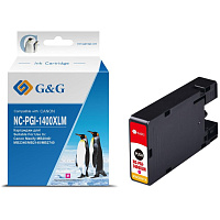 Картридж струйный G&G PGI-1400XL M для Canon пурпурный совместимый фото Картридж струйный G&G PGI-1400XL M для Canon пурпурный совместимый