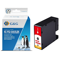 Картридж струйный G&G PGI-2400XL BK для Canon черный совместимый фото Картридж струйный G&G PGI-2400XL BK для Canon черный совместимый