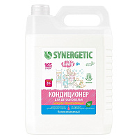 Кондиционер для белья Synergetic Нежное прикосновение 5 л фото Кондиционер для белья Synergetic Нежное прикосновение 5 л