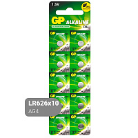 Батарейка LR66 GP Alkaline (10 штук в упаковке) фото Батарейка LR66 GP Alkaline (10 штук в упаковке)