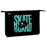 Папка для тетрадей 1 отделение, А4 Forst "Skateboard", 340*245*40мм, пластик, на молнии фото Папка для тетрадей 1 отделение, А4 Forst "Skateboard", 340*245*40мм, пластик, на молнии