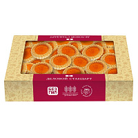 Печенье сдобное Деловой Стандарт Cookies with orange marmalade 420 г фото Печенье сдобное Деловой Стандарт Cookies with orange marmalade 420 г