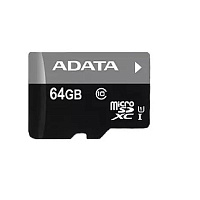 Карта памяти 64 ГБ microSDXC Adata AUSDX64GUICL10-RA1 UHS-I U1 фото Карта памяти 64 ГБ microSDXC Adata AUSDX64GUICL10-RA1 UHS-I U1