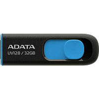 Флешка USB 3.2 32 ГБ Adata UV128 (AUV128-32G-RBE) фото Флешка USB 3.2 32 ГБ Adata UV128 (AUV128-32G-RBE)