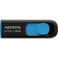 Флешка USB 3.2 128 ГБ Adata UV128 (AUV128-128G-RBE) фото Флешка USB 3.2 128 ГБ Adata UV128 (AUV128-128G-RBE)