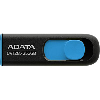 Флешка USB 3.2 256 ГБ Adata UV128 (AUV128-256G-RBE) фото Флешка USB 3.2 256 ГБ Adata UV128 (AUV128-256G-RBE)