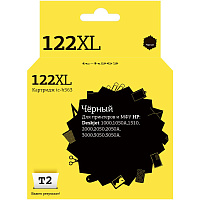 Картридж струйный T2 122XL IC-H563 для HP черный совместимый фото Картридж струйный T2 122XL IC-H563 для HP черный совместимый