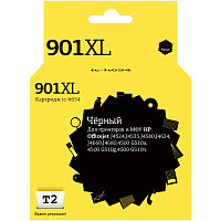 Картридж струйный T2 901XL IC-H654 для HP черный совместимый фото Картридж струйный T2 901XL IC-H654 для HP черный совместимый