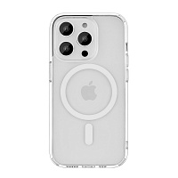Чехол-накладка uBear Real Mag Case для Apple iPhone 14 Pro прозрачный (CS168TT61PRL-I22M) фото Чехол-накладка uBear Real Mag Case для Apple iPhone 14 Pro прозрачный (CS168TT61PRL-I22M)
