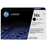 Картридж лазерный HP 14X CF214X черный оригинальный повышенной емкости