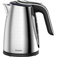 Чайник электрический Pioneer KE562M серебристый фото Чайник электрический Pioneer KE562M серебристый