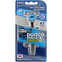 Бритва Dorco Cross3 с 5 сменными кассетами фото Бритва Dorco Cross3 с 5 сменными кассетами