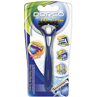 Бритва Dorco TNA3002 Slalom с 1 сменной кассетой фото Бритва Dorco TNA3002 Slalom с 1 сменной кассетой